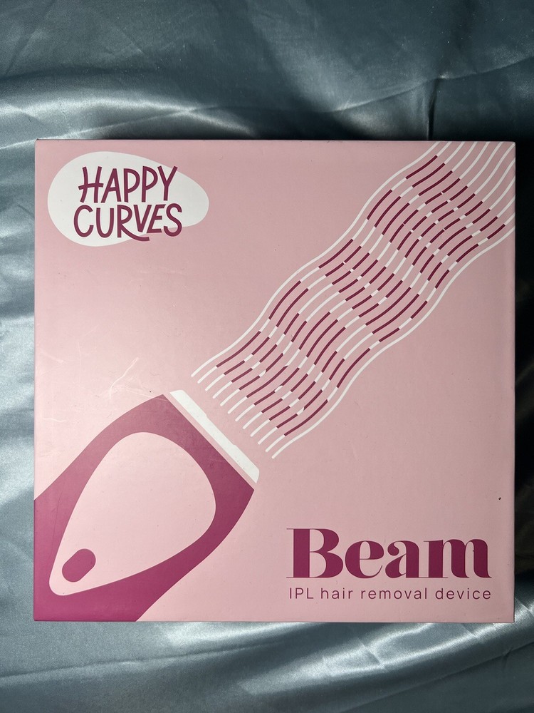 HAPPY CURVES Beam IPL Laser Hair Removal Device – At-Home Permanent Body Hair