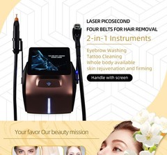 2-in-1 808NM Diode Laser Hair Removal Device & Picosecond Laser Tattoo Removal