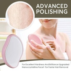 2 PCS Pink Hair Eraser Reusable Hair Remover Painless Exfoliation For Arms Legs