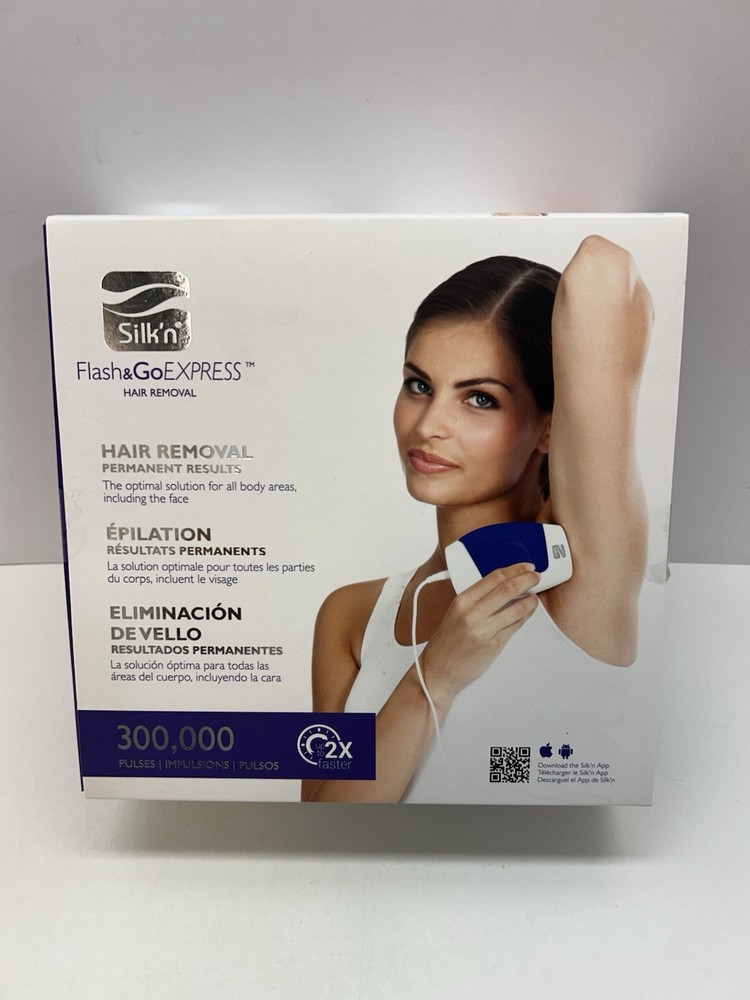 Silk’n Flash&Go Express Hair Removal Device System