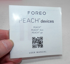 Foreo Peach 2 IPL Hair Removal Device Fast & Easy Painless Air Cooling UV Filter