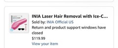 INIA HAUTE Pro IPL Pink *SEALED*