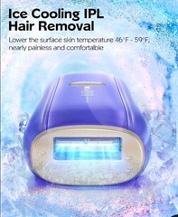 IPL Laser Hair Removal Device for Women Men Home 999,900 Flashes Permanent Legs