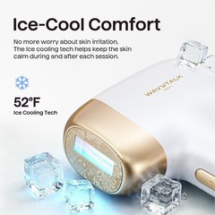 IPL Hair Removal Device – Precision Roller for Face, Body & Bikini – Painless, L