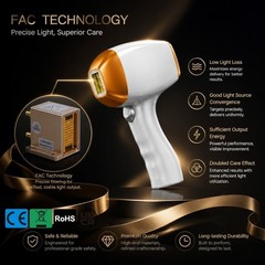 2026 Mecavie Portable 4-Wavelength Ice Cooling FAC Tech Salon Skin Care Massager