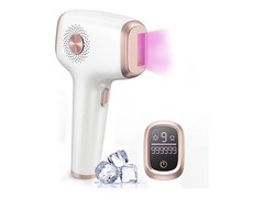 IPL Ice Cooling Hair Removal Device for Face and Body Permanent Hair Reduction