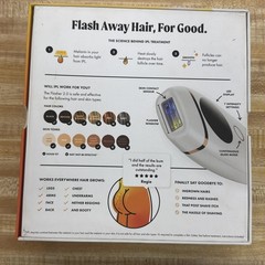 😱😱BRAND NEW SEALED Nood The Flasher 2.0 IPL Laser Hair Removal Handset- White