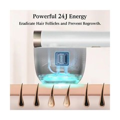JOVS Laser Hair Removal, [24J Energy] IPL Hair Removal for Women and Men, 37