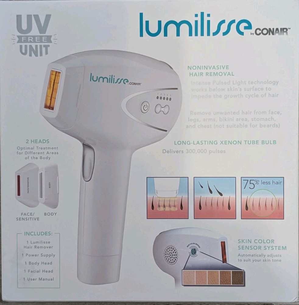 Conair Lumilisse IPL Technology Whole Body Hair Removal Device