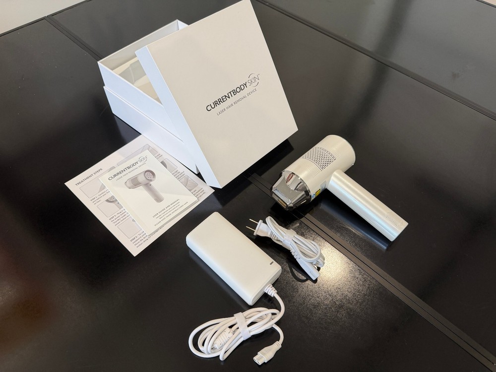 CurrentBody Skin Laser Hair Removal Device Full Body Home Treatment