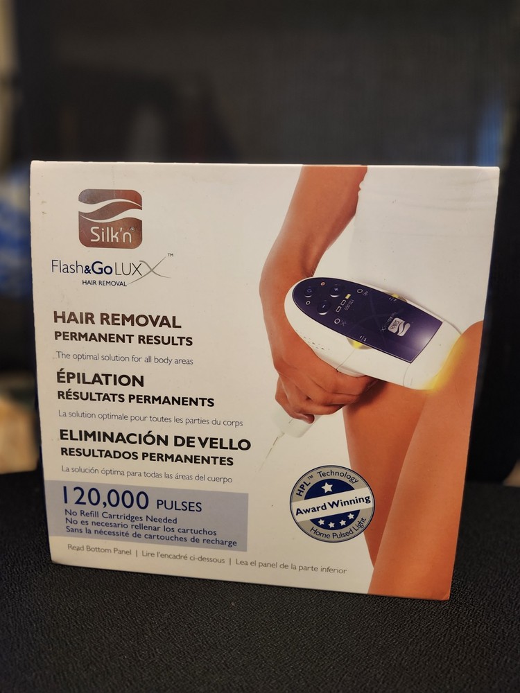 Silk’n Flash Go Luxx Permanent Body Hair Removal Device USED