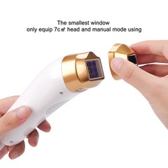 IPL Permanent Hair Removal 40J 530-1200nm 3 Attachments 10 Levels Home Use