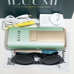 ILUUMI IPL Hair Removal Device for Face & Body Hair Reduction – Excellent Cond!