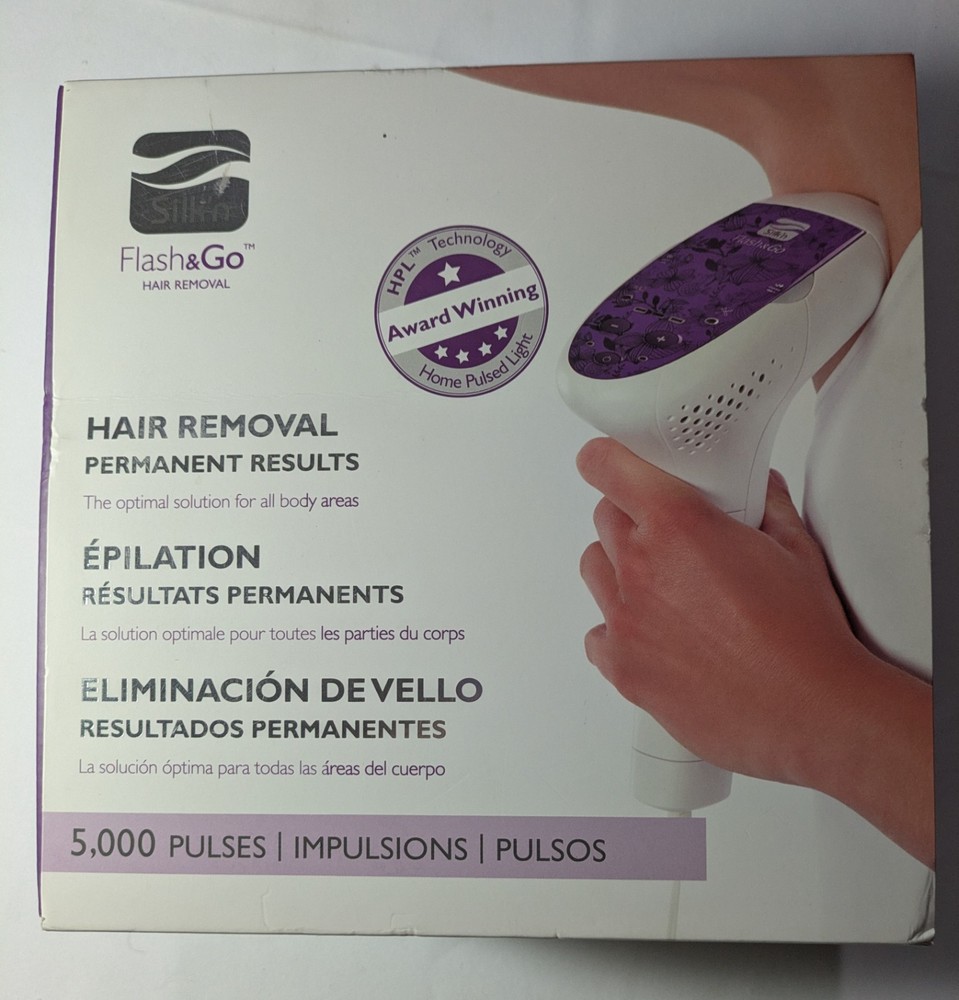 Silk’n Flash&Go Hair Removal Device System Original Box