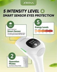 XSOUL At-Home IPL Hair Removal for Women and Men Permanent