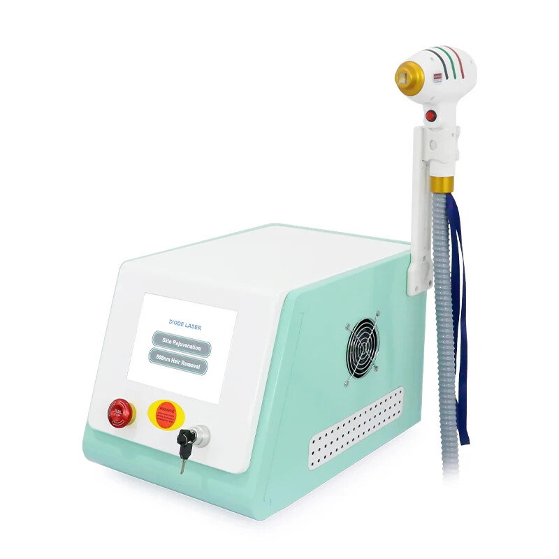 Portable 2000W Ice 808nm Diode Laser Hair Removal Machine For Spa Salon Use