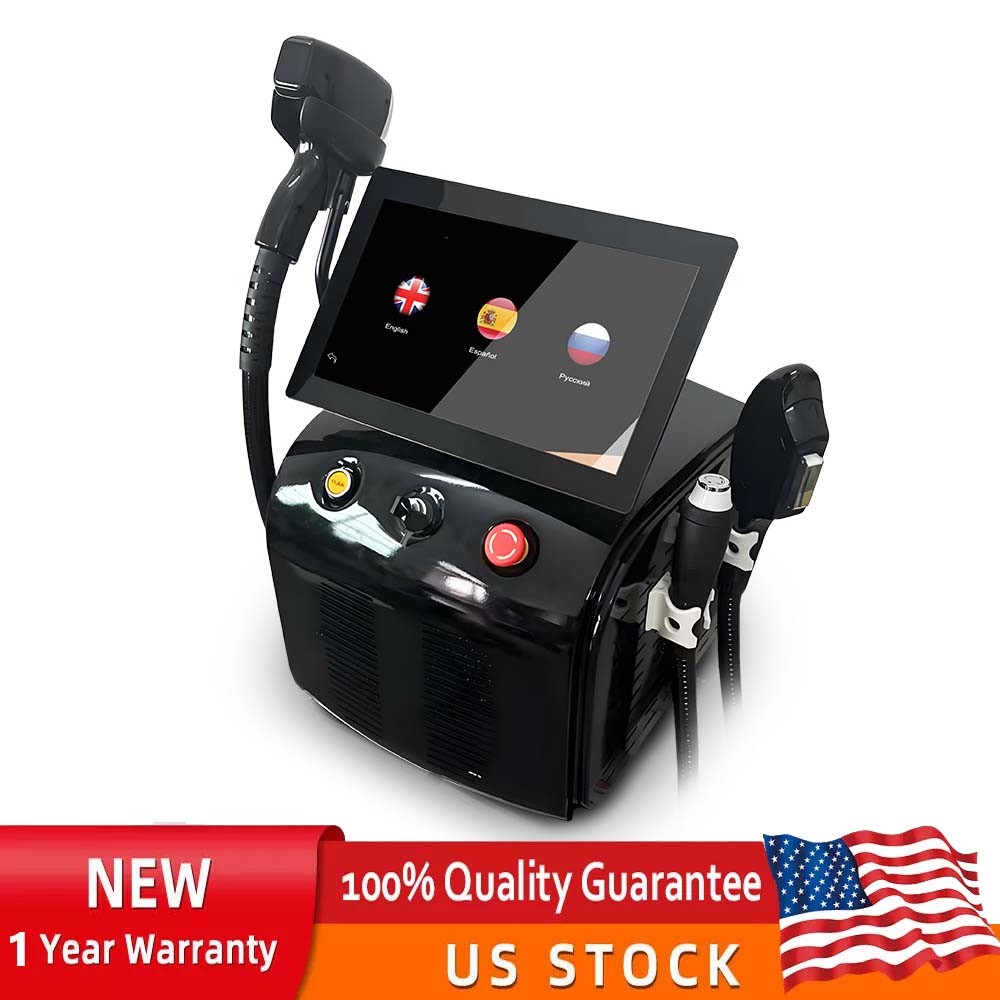 4 in 1 Diode Laser RF Hair Removal Pico Tattoo Removal IPL laser Machine 3000W