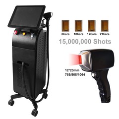 Ice Titanium 755 808 1064nm 1200W 1800W nonpain diode laser hair removal machine