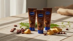 Vaseline All Purpose Cream Cocoa Glow, with 1.41 Fl Oz (Pack of 6), white