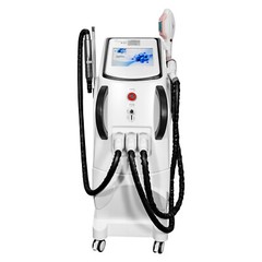 3IN1 ND YAG Laser Tattoo Removal IPL OPT Hair Removal Machine RF Skin Lifting