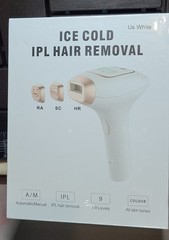 LIVGLO 3-in-1 IPL Hair Removal Device, Ice Cooling Laser Hair Remover with HR