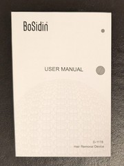 Bosidin White Gold Painless Permanent Laser Hair Removal Device