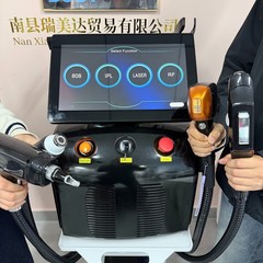 4-In1 IPL Diode Laser Hair Removal Pico Nd Yag Picosecond Tattoo Removal Machine