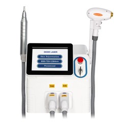 2IN1 755nm 808nm 1064nm Diode Laser Hair Removal Pico Tattoo ND YAG Machine