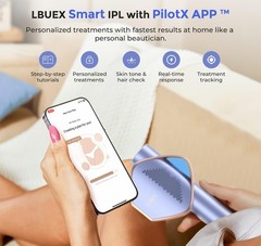 LUBEX IPL Hair Removal Ice Cool Bikini Face Armpit