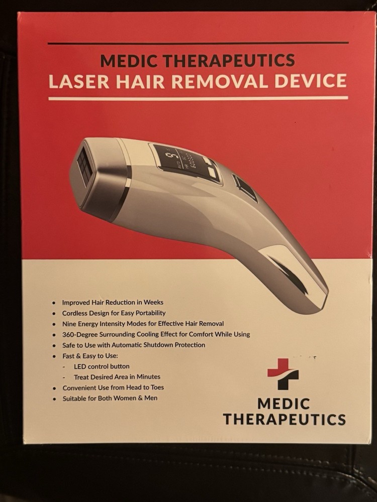 Medic Therapeutics Laser Hair Removal Device IPL. New Sealed