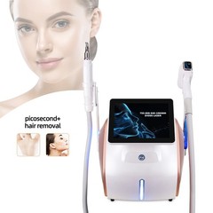 2 In 1 Pico Laser Tattoo Removal Diode Laser 755 808 940 1064NM Hair Removal