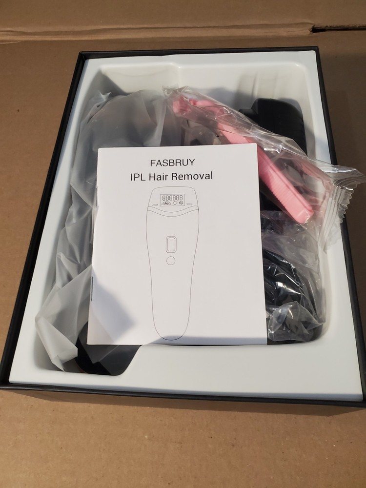 Fasbruy IPL Permanent Hair Removal System (Black)