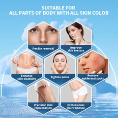 Painless DPL Hair Removal Laser Machine Skin Rejuvenation Whitening Spots Remove