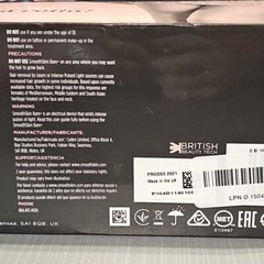 SmoothSkin Bare Plus Ultrafast IPL Laser Permanent Hair Removal for Women & Men