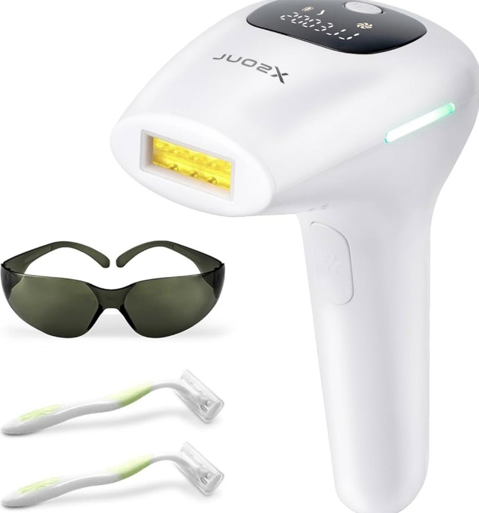 XSOUL IPL Hair Removal for Women&Men Permanent Hair Removal-Armpits,legs,PRIVATE