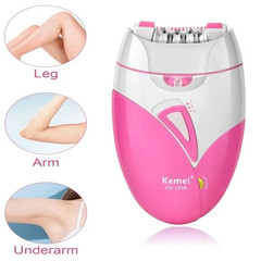 Kemei KM-189A Rechargeable Women’s Epilator Painless Hair Removal Body Shaver P