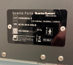 Quanta Systems Forte IPL And Diode System laser hair removal