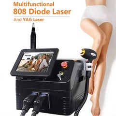2 IN 1 Diode Laser Soprano Hair Removal Picosecond Laser Tattoo Removal Machine