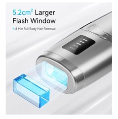 Laser Hair Removal Device Painless Long Lasting Results Men And Women