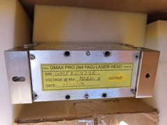 Syneron Candela GMax Pro Laser Head Nd:YAG 7122-00-9257 3.9 Million Pulses
