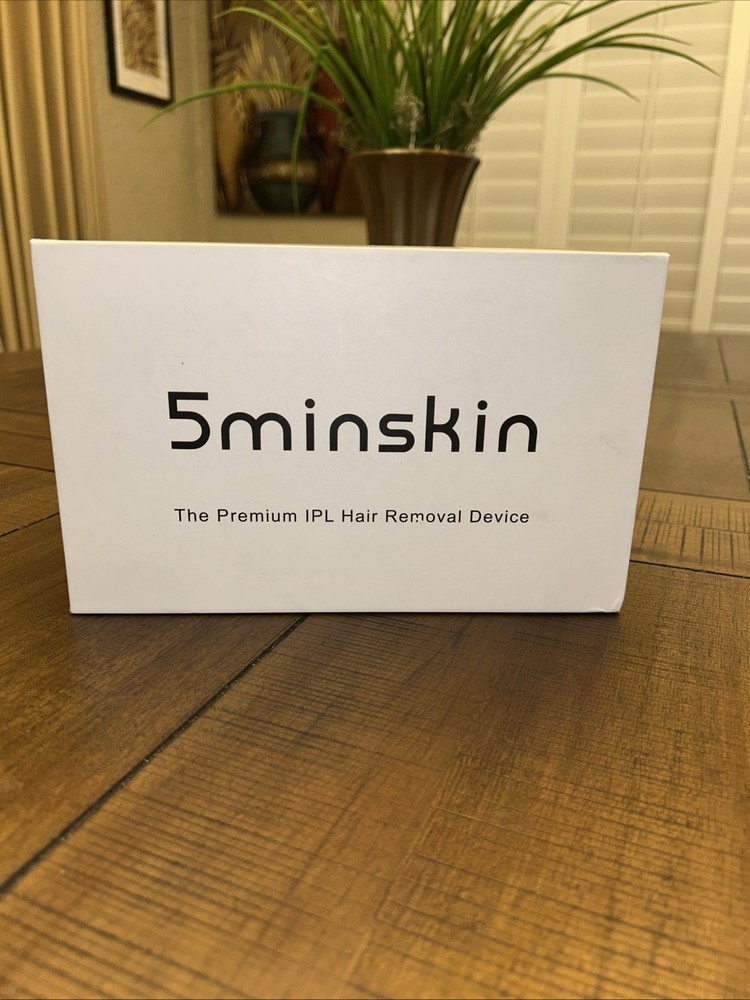 5minskin „The SkinGlow“ IPL technology hair removal device – NIB
