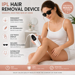 IPL Laser Hair Removal 999999 Flashes Permanent Hair Remover Women Men Face Body