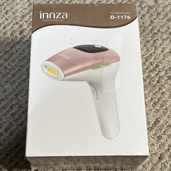 Innza D-1176 IPL Hair Removal Device Pink White, Face Arms Legs, Auto Manual