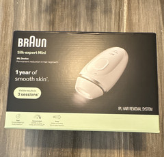 Braun Silk-expert Mini Portable White IPL Hair Removal Device for Face & Body