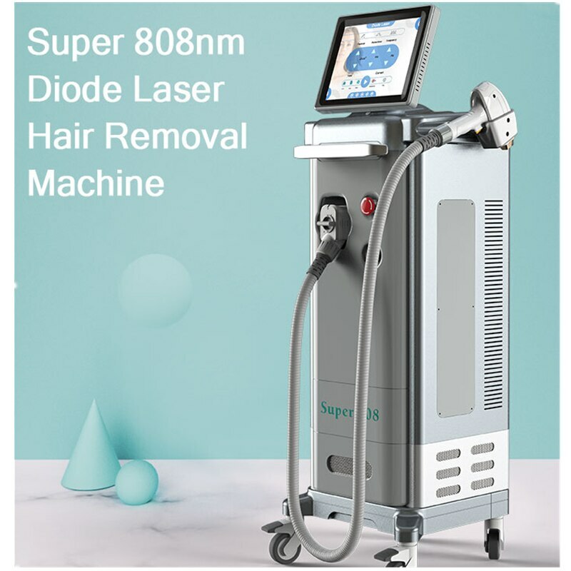 1200W Handle Super 808nm Diode Laser Machine Hair Removal Skin Rejuvenation