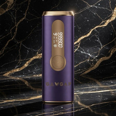 Laser IPL Hair Removal Device Ice-Cooling LCD Display Purple Gold FDA