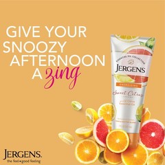 Jergens Sweet Citrus Body Butter, Hand and 7 Fl Oz (Pack of 1), White