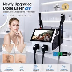Upgrade FAC Diode Laser Picosecond Laser 2-in-1 Hair Remover Machine For Salon