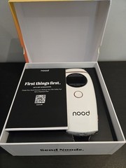 NEW Nood The Flasher 2.0 IPL Light Hair Removal Device Full Set Open Box White