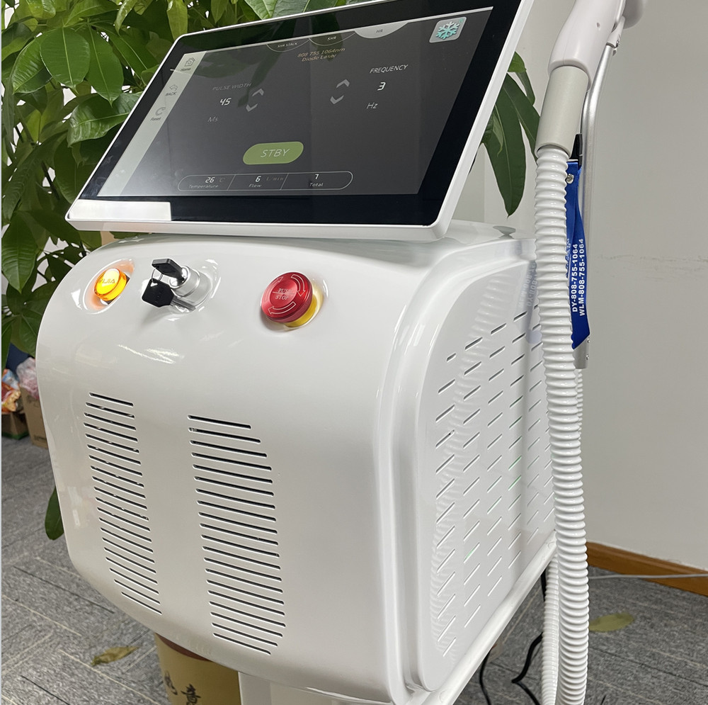 2000W Beauty Salon Spa Use Ice Titanium 808 Diode Laser Hair Removal Machine